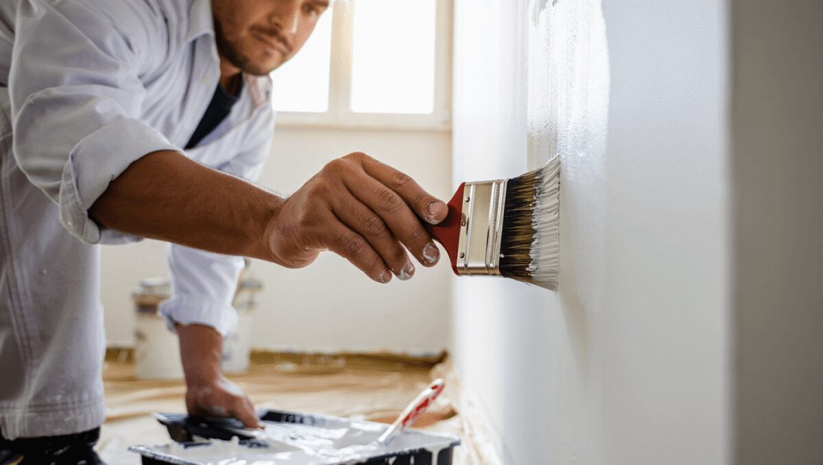 Cette astuce de peintre pro évite les coulures sur les murs