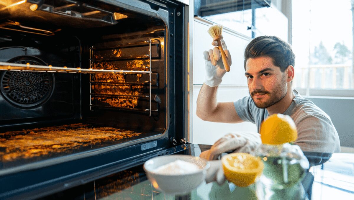Cette méthode pour nettoyer ton four sans produits chimiques