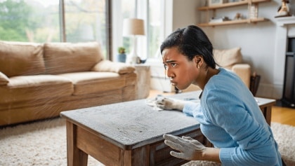 Comment empêcher la poussière de revenir trop vite sur les meubles