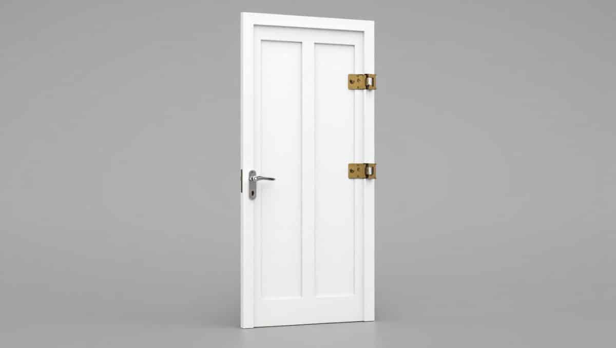 Cette erreur abîme les charnières de porte