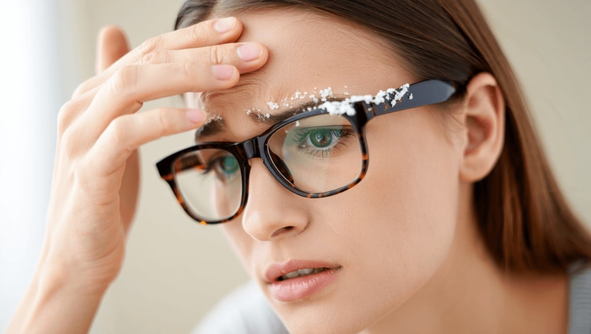 Pourquoi des pellicules apparaissent-elles sur vos sourcils ?