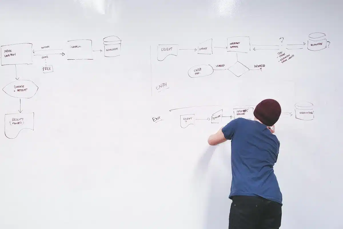 Schéma simple illustrant la position du bouchon muqueux au niveau du col utérin